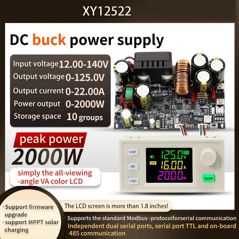 Amazon.com: Cwmiibili XY12522 CNC DC Adjustable Stabilized Power